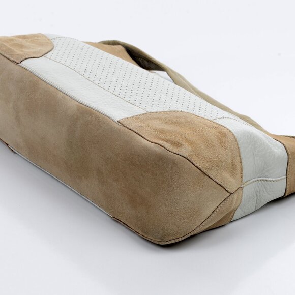 Prada Sport (Linea Rossa) Calf Leather and Suede Shoulder Bag - Picture 6 of 13